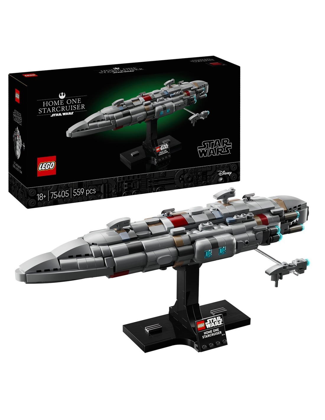 Crucero estelar  de la marca de juguetes LEGOStar Wars